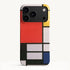 Composition with Large Red Plane, Yellow, Black, Gray, and Blue