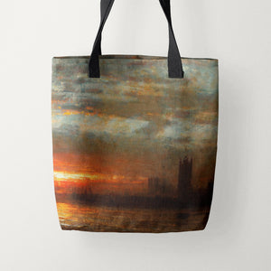 Tote Bags Albert Goodwin Westminster Sunset