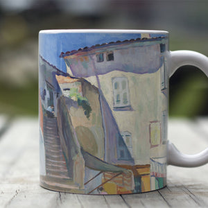 Ceramic Mugs Albert Marquet Market in Saint-Tropez