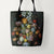 Tote Bags Ambrosius Bosschaert A Still Life of Flowers in a Wan-Li Vase