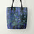 Tote Bags Claude Monet Blue Water Lilies