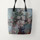 Tote Bags Claude Monet Chrysanthemums II