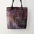 Tote Bags Claude Monet Water-Lilies, Setting Sun