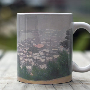 Ceramic Mugs Felix Vallotton Honfleur in the Mist