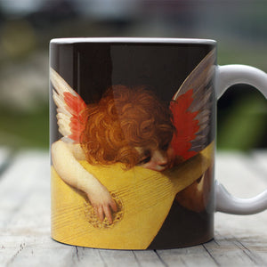 Ceramic Mugs Fiorentino Rosso Musical Angel