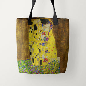Tote Bags Gustav Klimt The Kiss