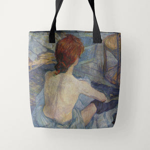 Tote Bags Henri de Toulouse-Lautrec Toilet