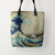 Tote Bags Hokusai The Great Wave off Kanagawa