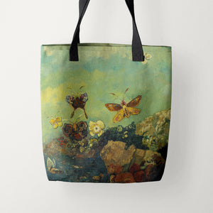 Tote Bags Odilon Redon Butterflies