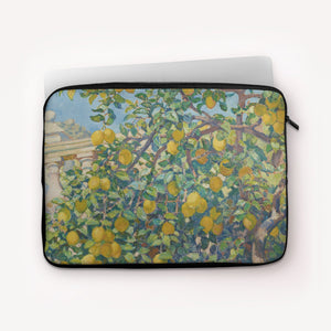 Laptop Sleeves Theo van Rysselberghe Lemon in La Mortola