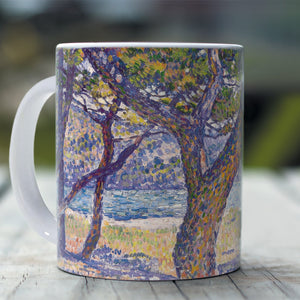 Ceramic Mugs Theo van Rysselberghe The Mediterranean at Le Lavandou