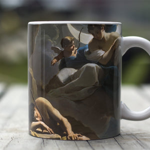 Ceramic Mugs Ubaldo Gandolfi Selene and Endymion