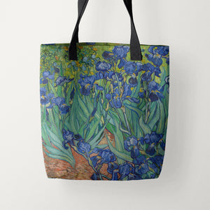 Tote Bags Vincent van Gogh Irises